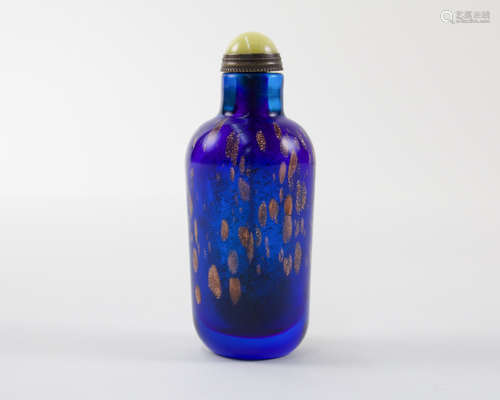 GLASS SNUFF BOTTLE