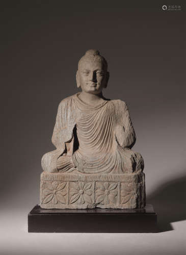 五-六世纪 犍陀罗石雕佛像