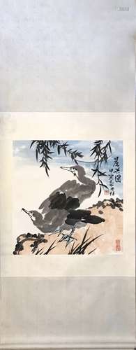 Li Kuchan, Chinese Ink and Color Painting