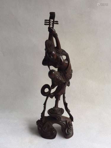 A Carved Wood Sculpture