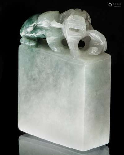 A JADE STONE SEAL