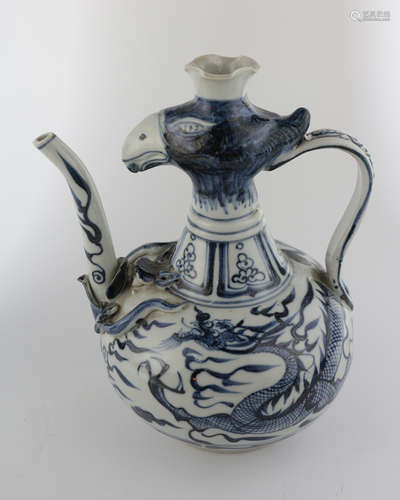 BLUE&WHITE EWER