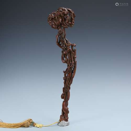 Christie's: Superbly Carved Agarwood Chen Xiang Ruyi