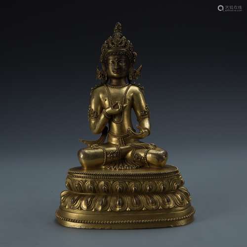 Bronze Figure of Buddha