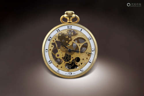 四十年代 江詩丹頓鏤雕懷錶