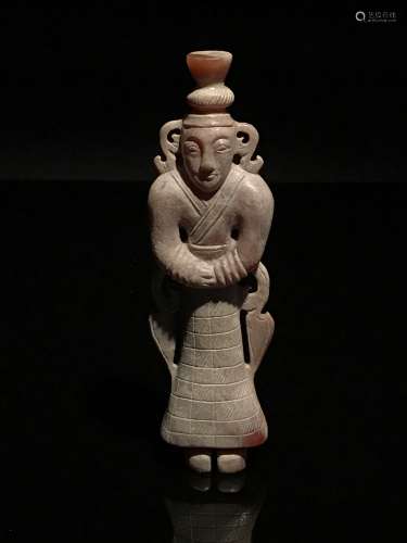 Han Dynasty Jade Immortal Figure