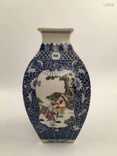 Chinese Famille Rose Porcelain Vase