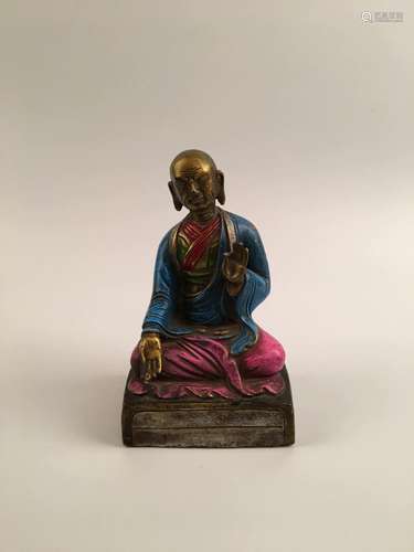 Chinese Gilt Bronze Buddha Statue