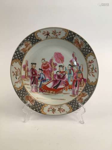 Chinese Famille Rose Porcelain Plate