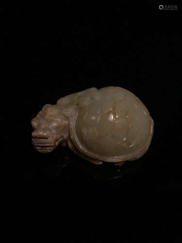 Chinese Han Dynasty Dragon Head Turtle