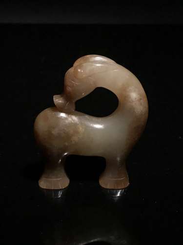 Hetian Jade Horse