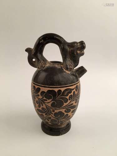 Chinese chizhou Yao Porcelain Pitcher