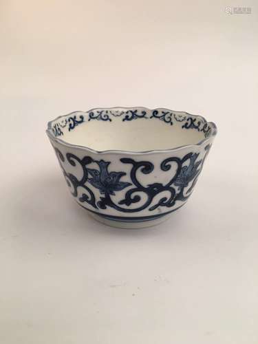 Chinese Blue and White  Porcelain Bowl