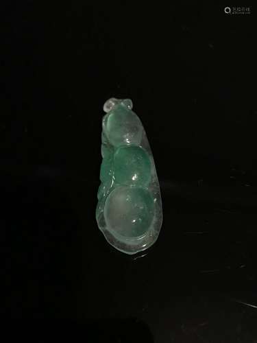 Ice Green Jadeite Pendant