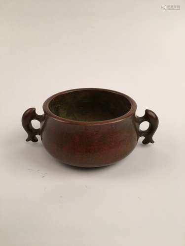 Chnese Ming Bronze Incense Burner