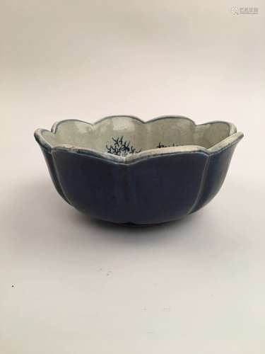 Chinese Blue and White Porcelain Bowl