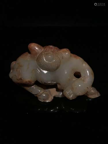 Chinese Han Dynasty Jade Camel