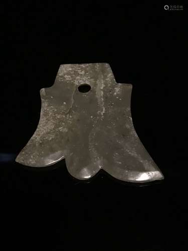 Chinese Qijia Jade Axe