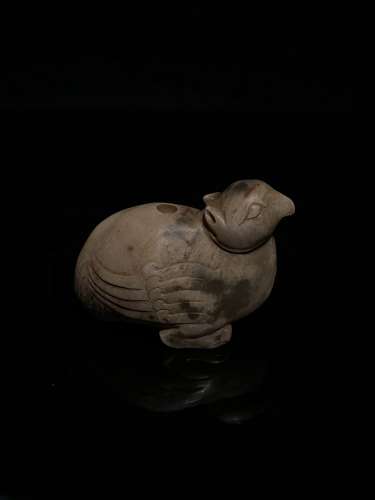 Chinese Han Dynasty Jade Bird Carving