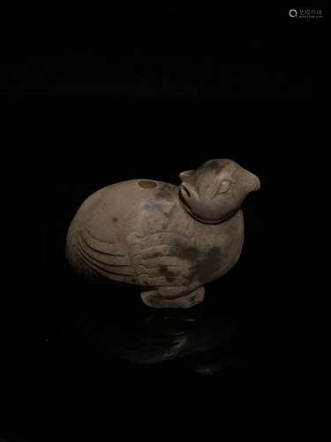 Chinese Han Dynasty Jade Bird Carving