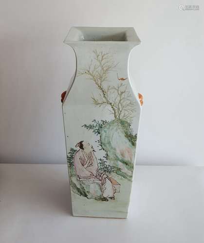 Chinese Blue And White Porcelain Brush Holder