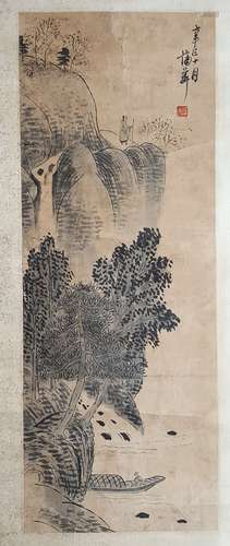 Chinese Painting,Pu Hua(1832-1911)