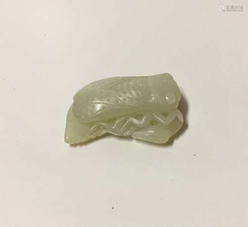 Chinese Carved Jade Plaque