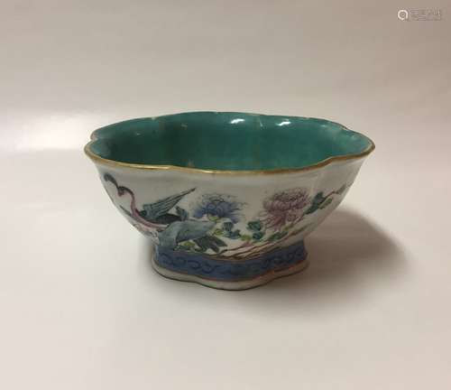 Chinese Famille Rose Porcelain Bowl