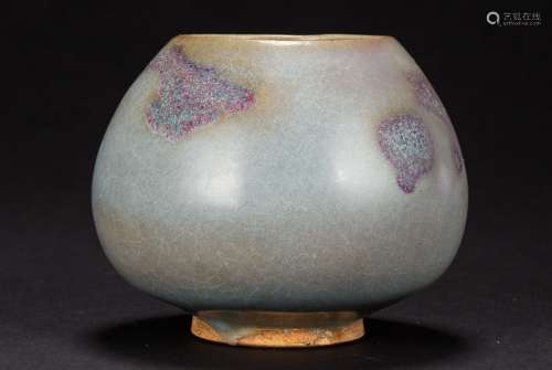 A fine Jun lotus bud waterpot from Song/Jin period