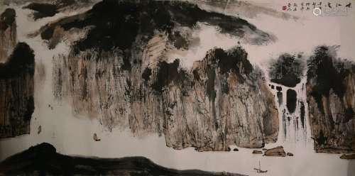 A landscape by Ya Ming