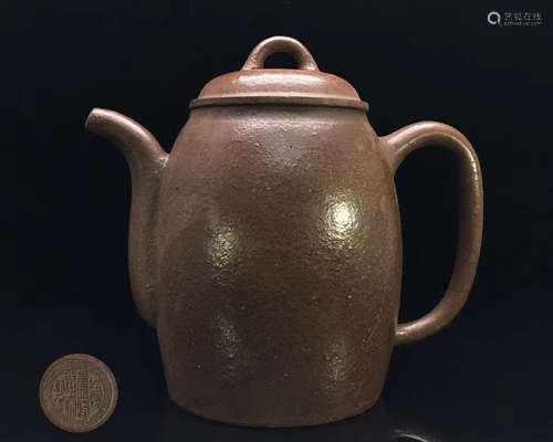 MARKED TEAPOT