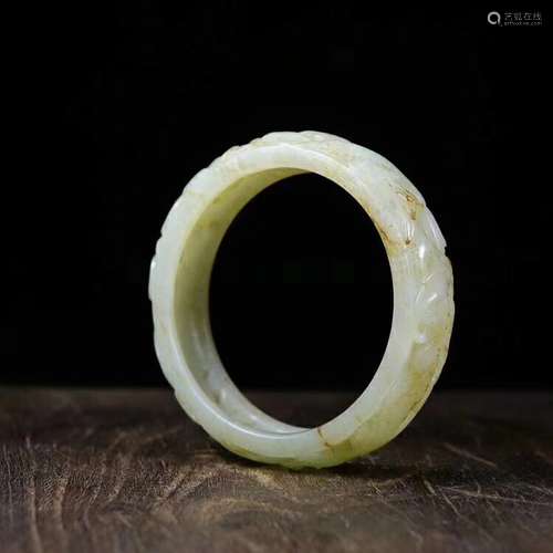 HETIAN JADE BANGLE