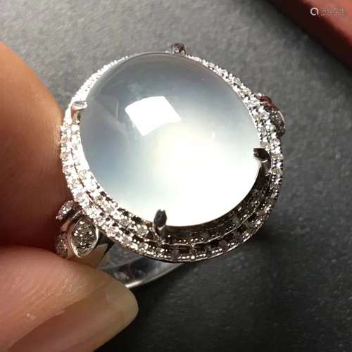 18K WITH DIAMOND BINGZHONG RING