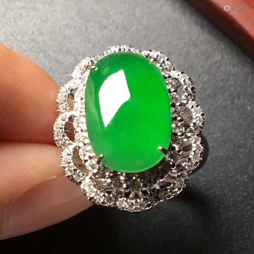 MANLV JADITE RING