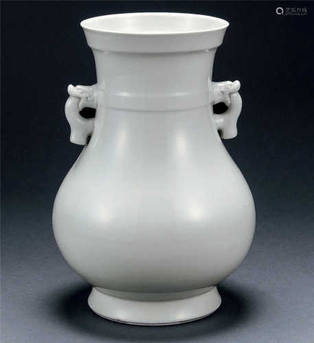 清 德化窑白瓷壶