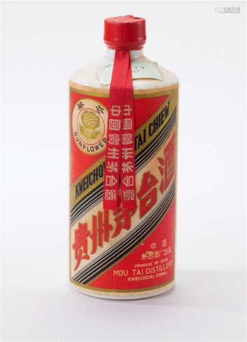 1968-1974年文革时期 日本包装大葵花贵州茅台酒