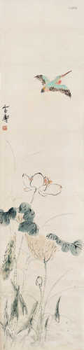 王雪涛（1903～1982） 花鸟 立轴 设色纸本