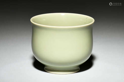 CELADON GLAZED CUP