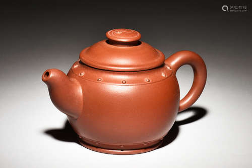 YIXING ZISHA 'BAGUA' TEAPOT