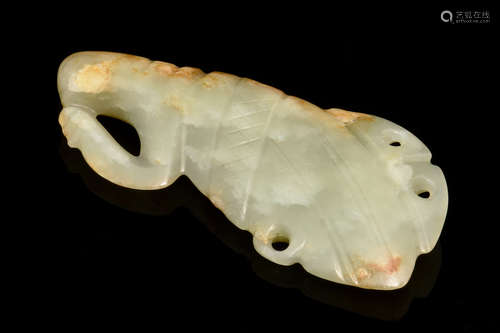 HONGSHAN CULTURE 'MANTIS' JADE ORNAMENT