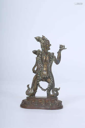 A Chinese Bronze Figure