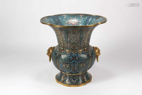 A Chinese Cloisonné Vase