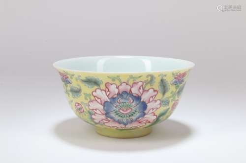 A Chinese Famille-Rose Porcelain Bowl