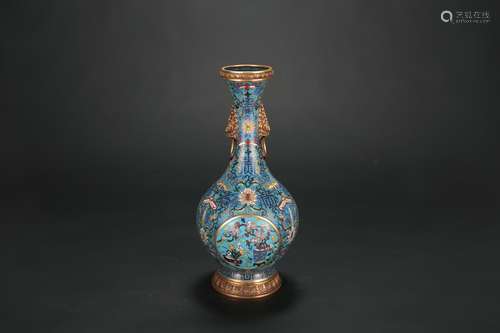 A Chinese Cloisonné Vase