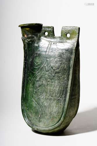 綠釉壺