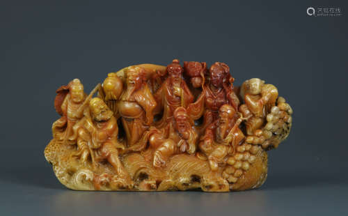 Chinese Soapstone Carved Ornaments