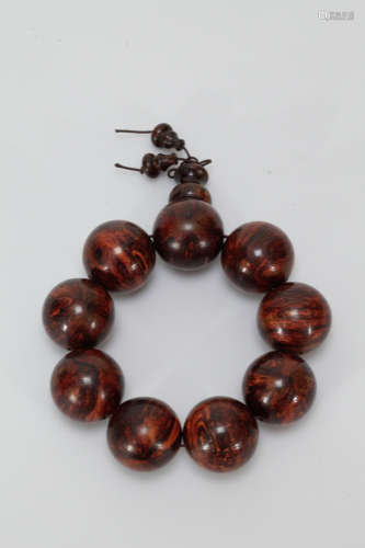 Chinese Huang Hua Li Beads Bracelet
