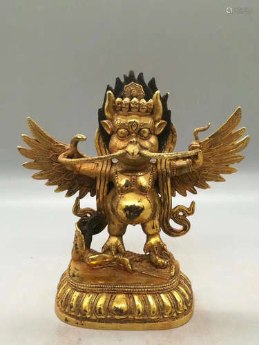 Chinese Gilt Bronze Buddha