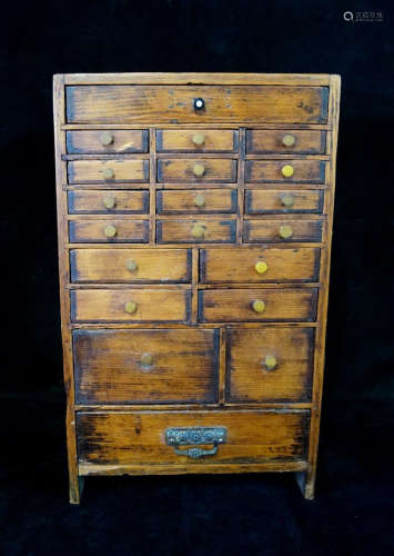 Antique apothecary chest