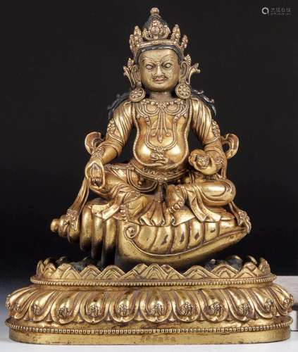 Chinese Gilt Bronze Buddha